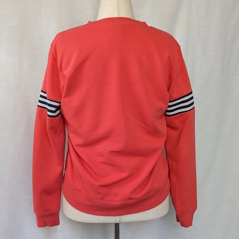 Lightweight Adidas Crewneck‎ Coral Sweatshirt - Picture 3 of 14